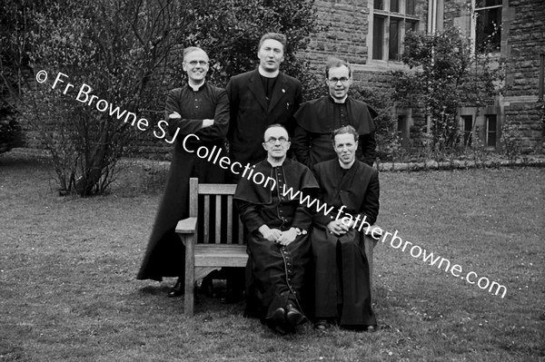 GROUP FMB  CANON RUDDENHAM   T DUNPHY S.J.  REV PAUL TAYLOR  J GALVIN  ? WARD